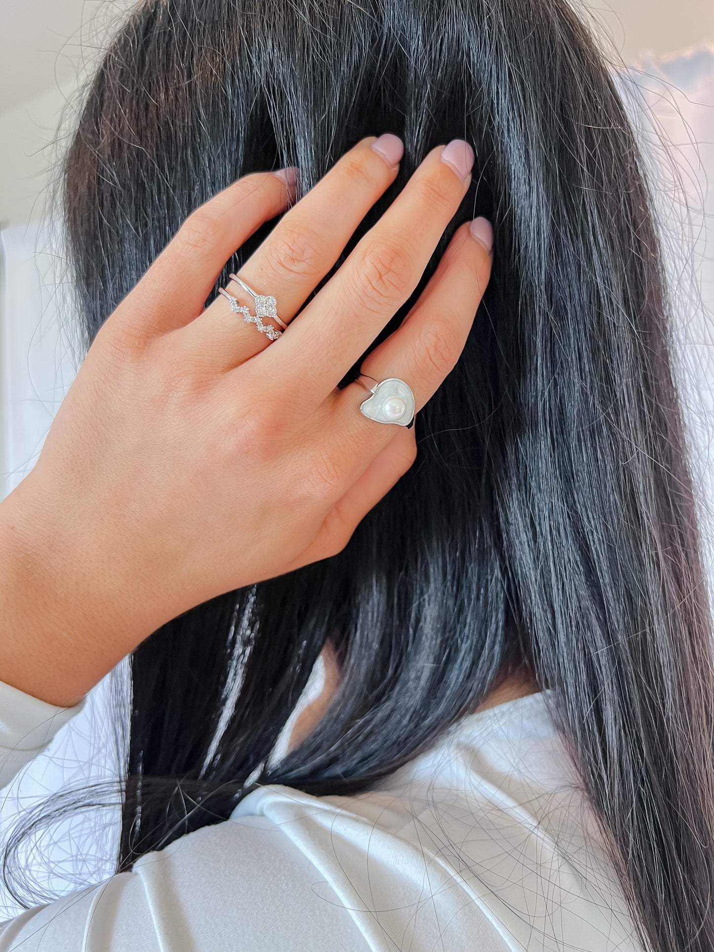 ALASKA RING IN SILVER