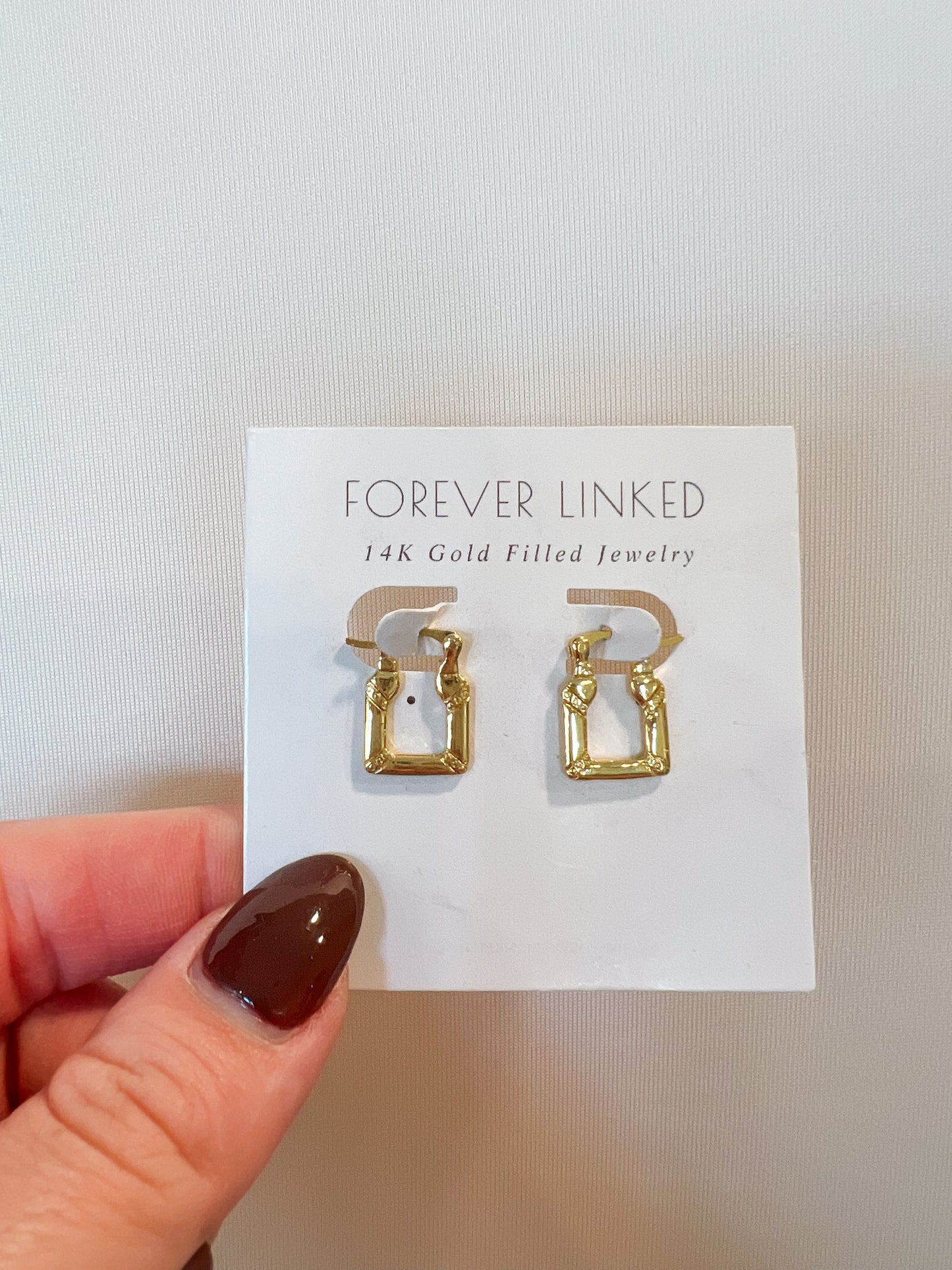 OPEN SQUARE EARRINGS