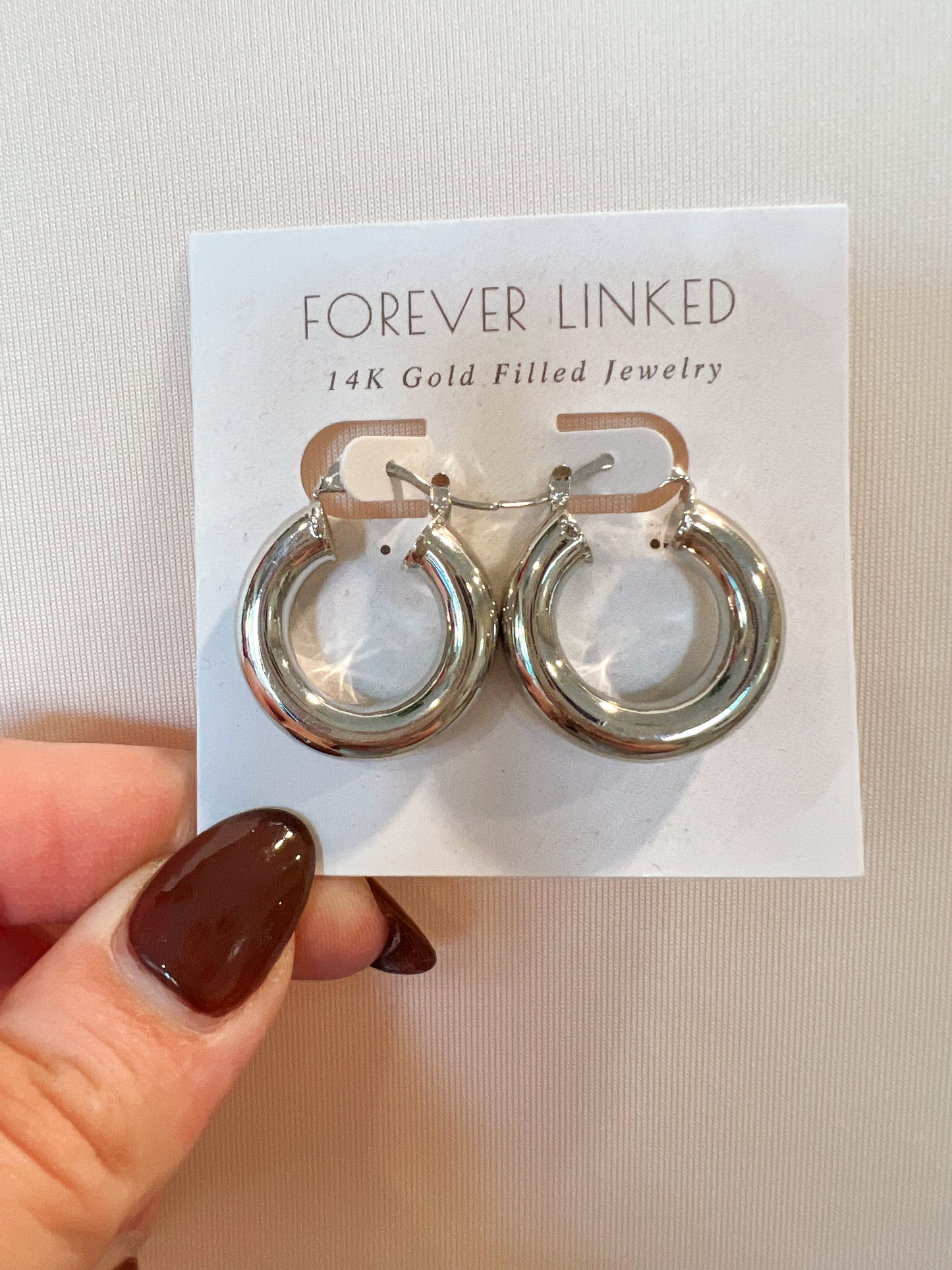 ALASKA HOOP IN SILVER