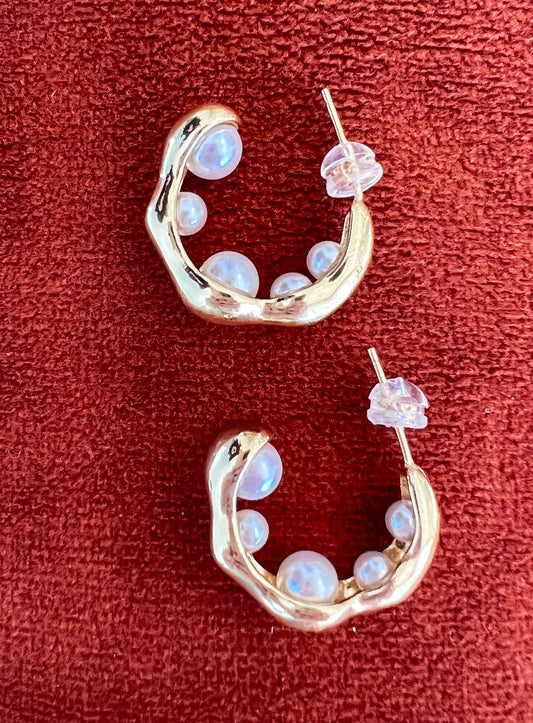 LEX HOOP IN GOLD