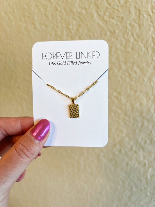Mini Sqaure Necklace
