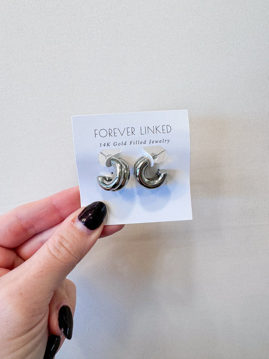 ELIZA EARRING IN SILVER